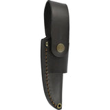 Brisa Bobtail 80 Mustard Micarta Knife For Outdoors With 3in Satin Blade, Full Tang, Scandi Grind by BRISA
