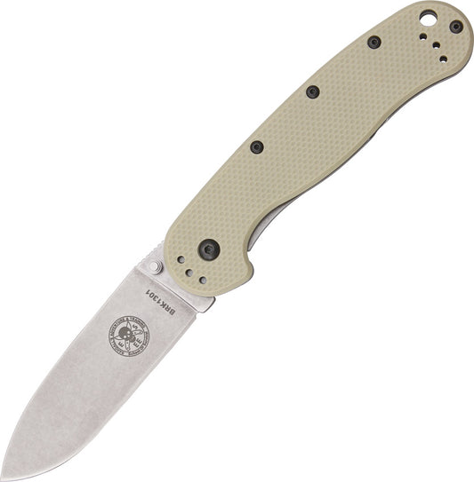 BRK Designed by ESEE Avispa Desert Tan Satin BRK1301DESERT TAN SATIN