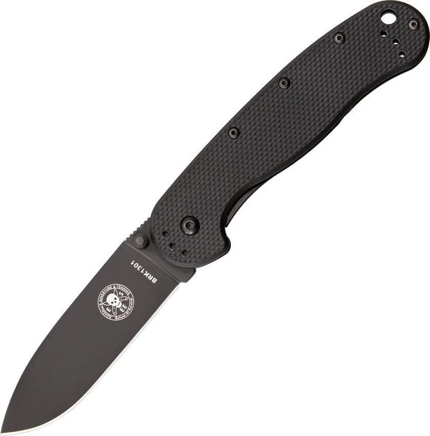 BRK Designed by ESEE Avispa Framelock Black D2 BRK1302BLK D2 BLK by BRK Designed by ESEE