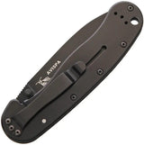 BRK Avispa Framelock Folding Knife For EDC Enthusiasts Durable D2 Drop Point Blade Carbon Fiber G10 by BRK Designed by ESEE