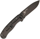BRK Avispa Framelock Folding Knife For EDC Enthusiasts Durable D2 Drop Point Blade Carbon Fiber G10 by BRK Designed by ESEE