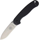 BRK Designed by ESEE Avispa Framelock SK5 Black BRK1303 SK5 BLACK HANDLE by BRK Designed by ESEE