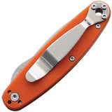 BRK Churp Linerlock Knife Orange G10 D2 Blade Durable EDC Outdoor Knife Designed By ESEE by BRK Designed by ESEE