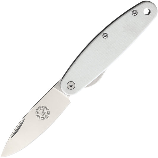 BRK Designed by ESEE Churp Linerlock White BRKC7 WHITE G10