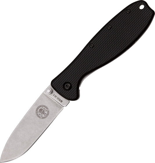 BRK Designed by ESEE Zancudo Framelock BRKR1 BLK HANDLE SATIN BALDE