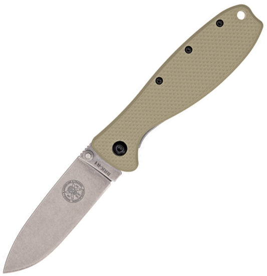 BRK Designed by ESEE Zancudo Framelock BRKR1DT DESERT TAN