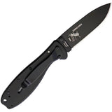BRK Zancudo Framelock Knife By ESEE, 4in Closed, 3in AUS-8 Blade, Foliage Green Black Handle For EDC by BRK Designed by ESEE