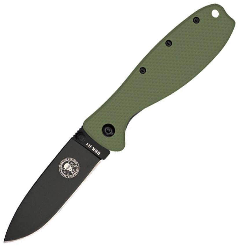 BRK Designed by ESEE Zancudo Framelock BRKR1ODB OD GREEN/ BLACK BLADE by BRK Designed by ESEE