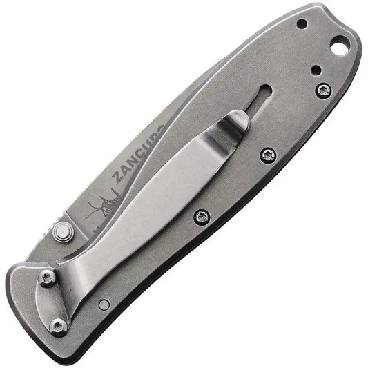 BRK Zancudo Framelock Folding Knife 3 Inch AUS8A Blade Stonewash OD Green Handle Exclusive Design For EDC Enthusiasts by BRK Designed by ESEE