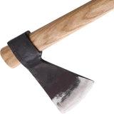 Rinaldi American Boy's Axe 24.75in Hickory Handle 8.38in Spring Steel Head 2.3lb For Young Outdoor Enthusiasts Durable by BR Rinaldi