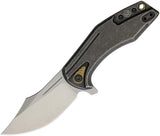 Bladerunners Systems Overwatch Framelock OVERGRY by Bladerunners Systems