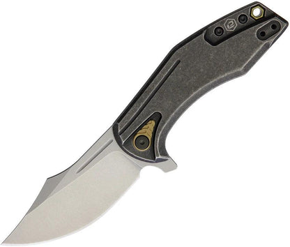 Bladerunners Systems Overwatch Framelock OVERGRY by Bladerunners Systems