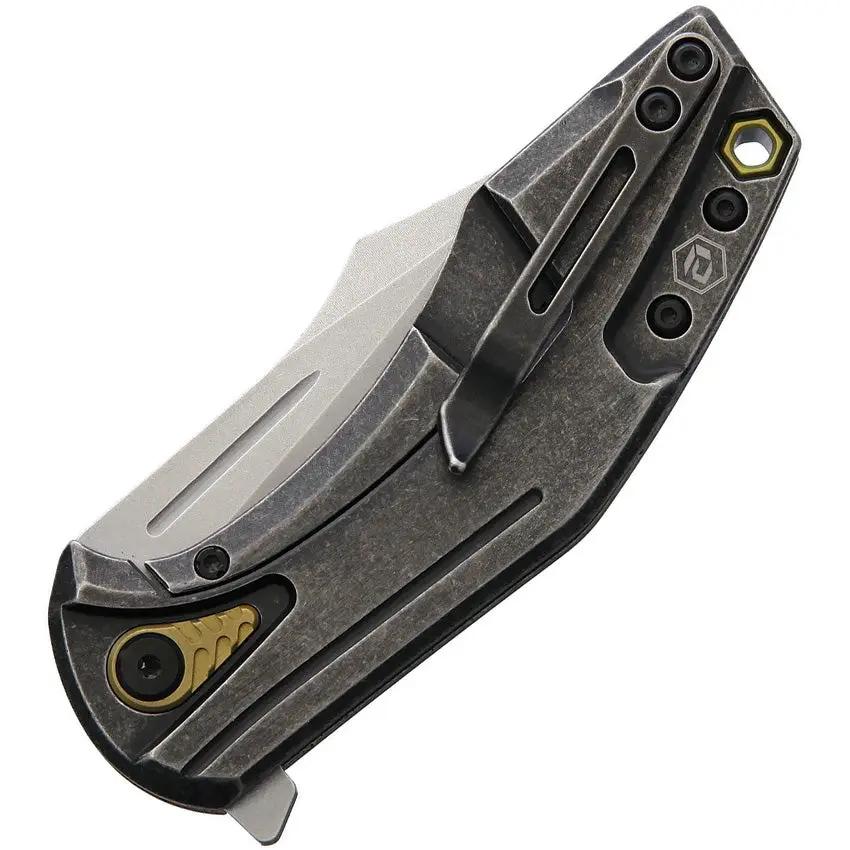 Bladerunners Systems Overwatch Framelock Knife Overgry Three Inch Blade CPM S35VN Titanium Handle EDC by Bladerunners Systems