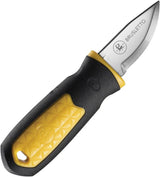 Brusletto Kongla Fixed Blade Black/Yel BO10204 by Brusletto