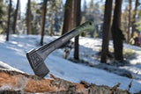 Brusletto Kikut Universal Axe 17.75in Durable Carbon Steel Head 2.88in Edge Rubberized Grip Outdoors by Brusletto