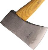 Bison 1879 Yankee Hatchet 20in With 6.5in Head And 4in Cutting Edge Leather Sheath Oiled Hickory Handle For Outdoors by Bison 1879