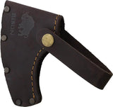Bison 1879 Throwing Hatchet 16In With 5In Steel Head Durable Oiled Hickory Handle Leather Sheath For Outdoorsmen by Bison 1879
