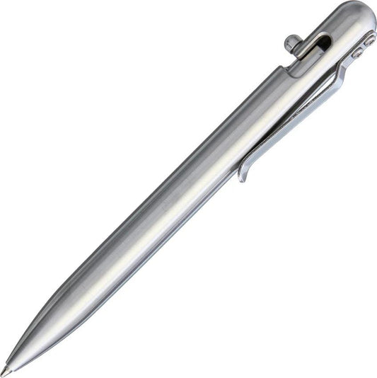 Bastion EDC Bolt Action Pen Stainless PEN-BLTACN-STS by Bastion