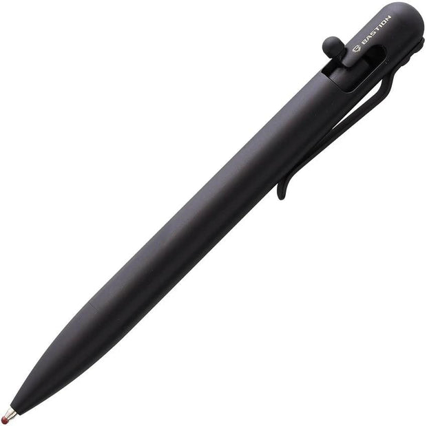 Bastion Bolt Action Pen Titanium Black PEN-BLTACN-TTN-BLK by Bastion