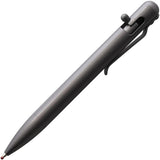 Bastion Bolt Action Pen Titanium Gray PEN-BLTACN-TTN-GRY by Bastion