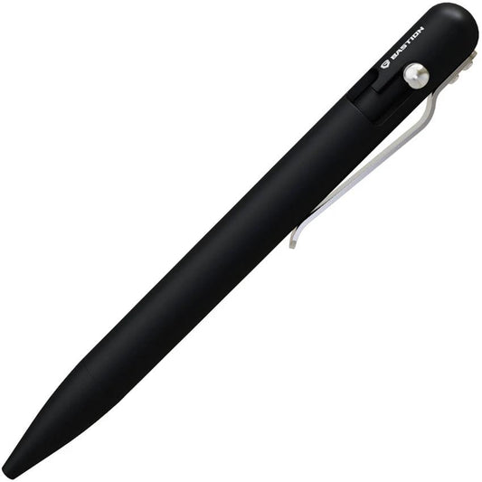 Bastion Bolt Action Pen Aluminum Black PEN-BLTACN-ALBLK by Bastion