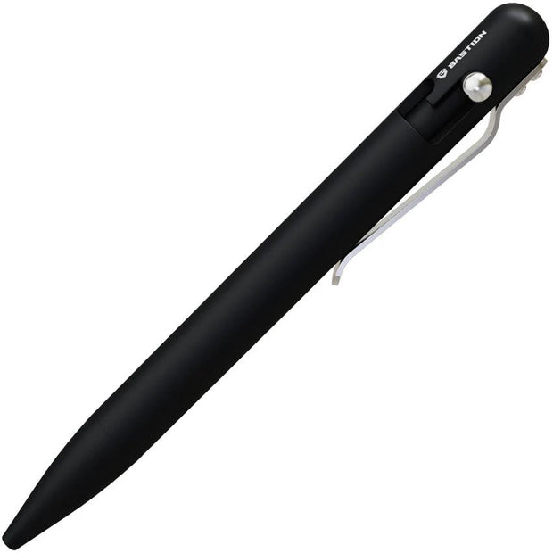 Bastion Bolt Action Pen Aluminum Black PEN-BLTACN-ALBLK by Bastion