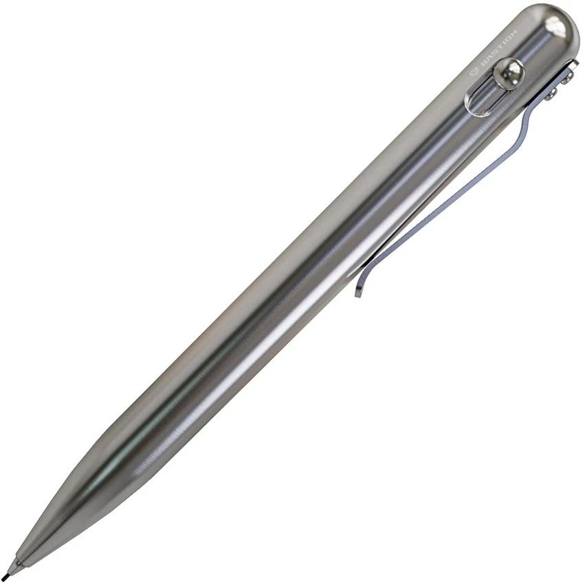 Bastion Bolt Action Pencil Stainless PENCL-BLTACN-STS by Bastion