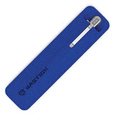 Bastion Felt Pen Pencil Case Blue Durable 5.5in Holds Pens And Pencils Ideal For Students And Office Use by Bastion