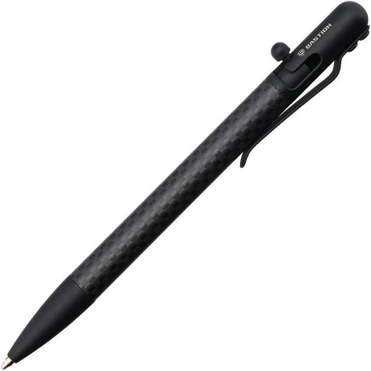 Bastion Slim Bolt Action Pen CF PEN-SLMBLT-CFBLK by Bastion