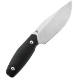 Bestech Knives Lignum Artis Fixed Blade Knife 9in AUS 8 Satin Blade Full Tang Kydex Sheath For EDC Enthusiasts by Bestech Knives