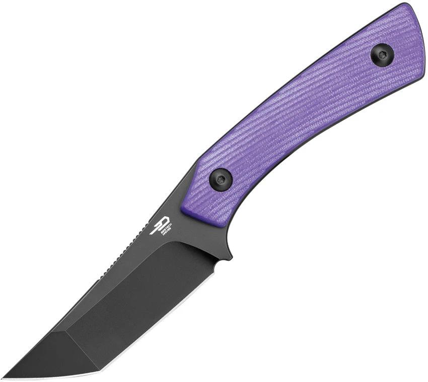 Bestech Knives STEP Fixed Blade Purple BFK06C by Bestech Knives