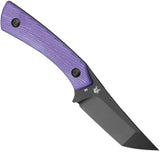 Bestech Knives STEP Fixed Blade For EDC Enthusiasts Purple G10 Handle D2 Tool Steel Tanto Full Tang With Kydex Sheath by Bestech Knives
