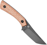 Bestech STEP Fixed Blade Knife D2 Tanto Brown Canvas Micarta Full Tang Kydex Sheath For Outdoor Enthusiasts by Bestech Knives