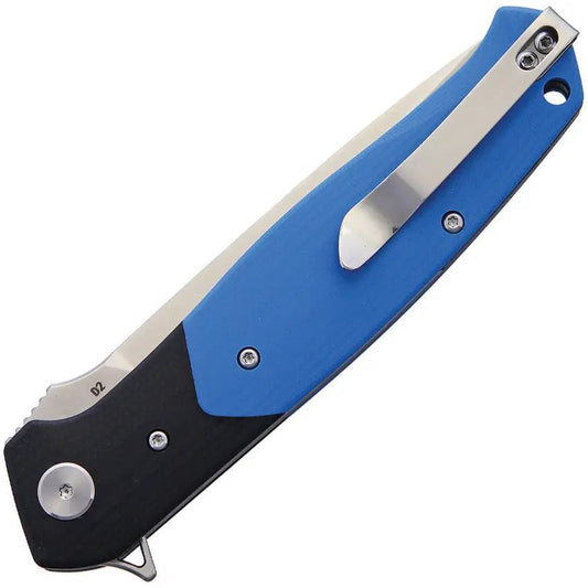 Bestech Swordfish Knife G10 Linerlock 4in D2 Blade Premium Blue Black Handle Edc by Bestech Knives