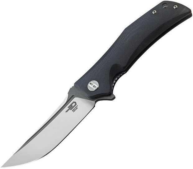 Bestech Knives Scimitar G10 Linerlock Black BG05A-2 by Bestech Knives