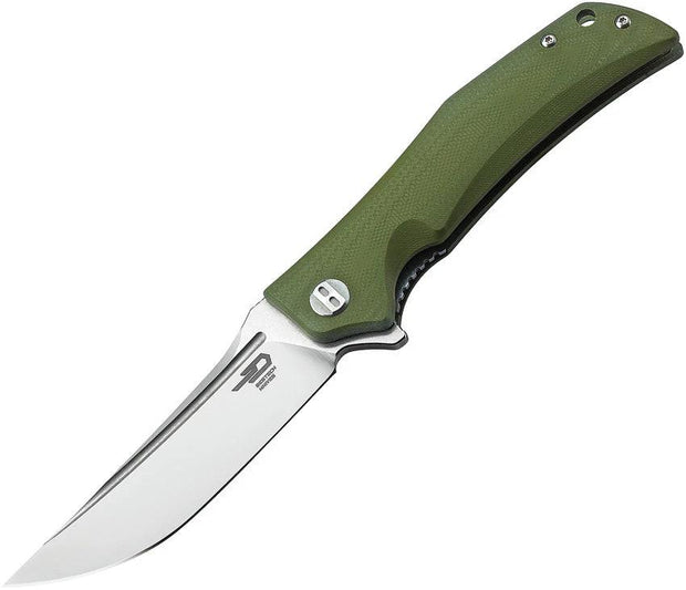 Bestech Knives Scimitar G10 Linerlock Green BG05B-1 by Bestech Knives