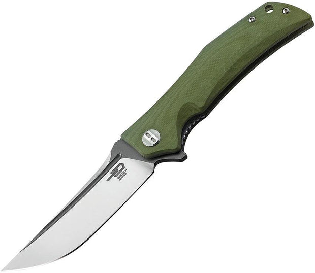 Bestech Knives Scimitar G10 Linerlock Green BG05B-2 by Bestech Knives