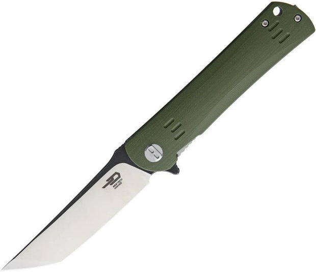 Bestech Knives Kendo G10 Linerlock Green BG06B-2 by Bestech Knives