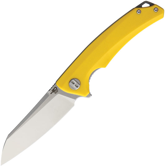 Bestech Knives TEXEL Linerlock Yellow BG21C-1