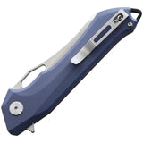 Bestech Knives Platypus Linerlock Knife D2 Blade Ceramic Ball Bearing Blue Gray G10 Handle For EDC Enthusiasts by Bestech Knives