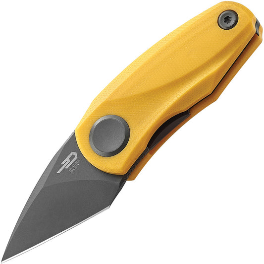 Bestech Knives Tulip Linerlock Yellow BG38F