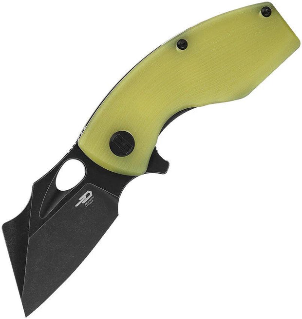 Bestech Knives Lizard Linerlock Lime BG39F by Bestech Knives