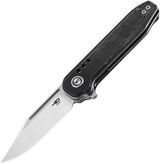 Bestech Knives Syntax Linerlock Black Micarta BG41D by Bestech Knives