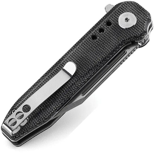 Bestech Knives Syntax Linerlock Black Micarta 154CM Clip Point EDC Knife For Everyday Carry by Bestech Knives