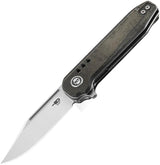 Bestech Knives Syntax Linerlock Green Micarta BG41E by Bestech Knives