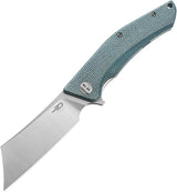 Bestech Knives Cubis Linerlock Blue BG42C by Bestech Knives