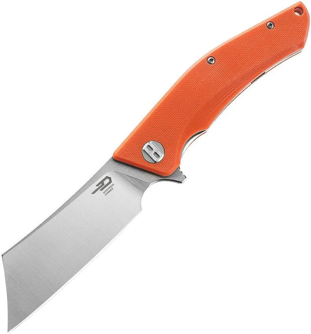 Bestech Knives Cubis Linerlock Orange BG42D by Bestech Knives