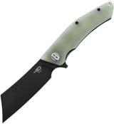 Bestech Knives Cubis Linerlock Jade BG42E by Bestech Knives