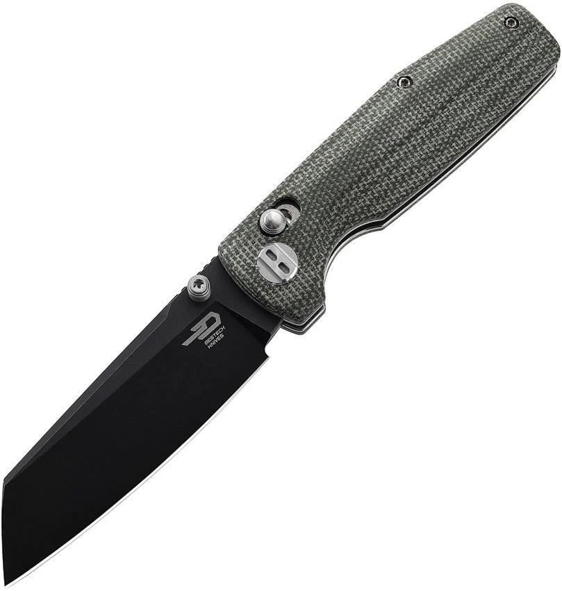 Bestech Knives Slasher Axis Lock Green BG43B-2 by Bestech Knives