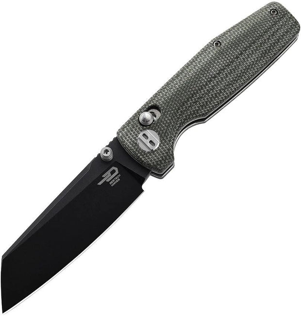 Bestech Knives Slasher Axis Lock Green BG43B-2 by Bestech Knives